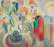 Delaunay, Robert Portugese Woman oil painting